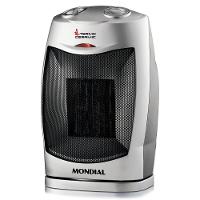 Aquecedor Mondial Termo Ceramica A-05 Aquecedor Ceramic 110V Preto/Prata - 1