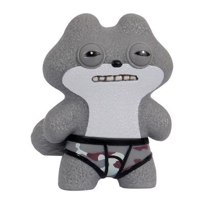 Mini Boneco Fuggler 6cm - Sketchy Squirrel Cinza