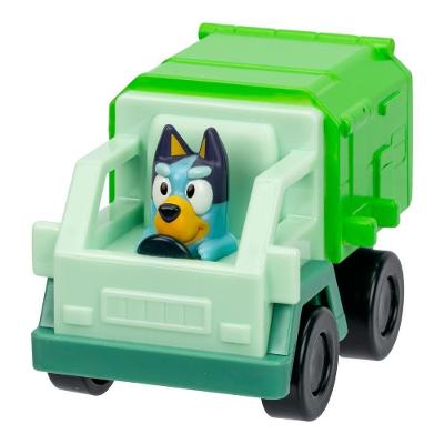 Mini Carrinho Bluey - Caminhão De Lixo
