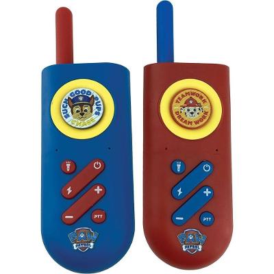 Walkie Talkie Infantil Com Lanterna Patrulha Canina
