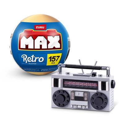 Blocos De Montar Max Premium Retrô - Rádio 157 Pçs
