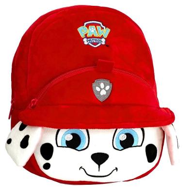 Mochila Infantil De Pelúcia Patrulha Canina Marshall