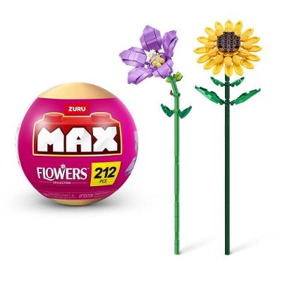 Blocos De Montar Max Premium Flowers - 212 Pçs