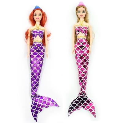 Kit C- 2 Bonecas Dream Doll Sereia - Rosa + Roxa