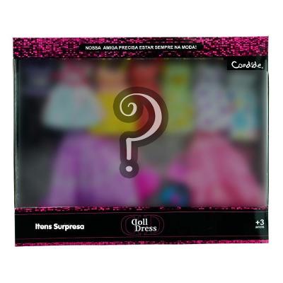 Doll Dress - Kit Com 9 Vestidos E Acessórios Sortidos