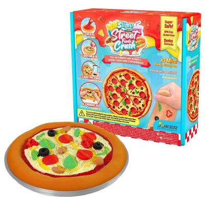 Mini Kit De Slime De Pizza Slimy Diy Street Food Crush