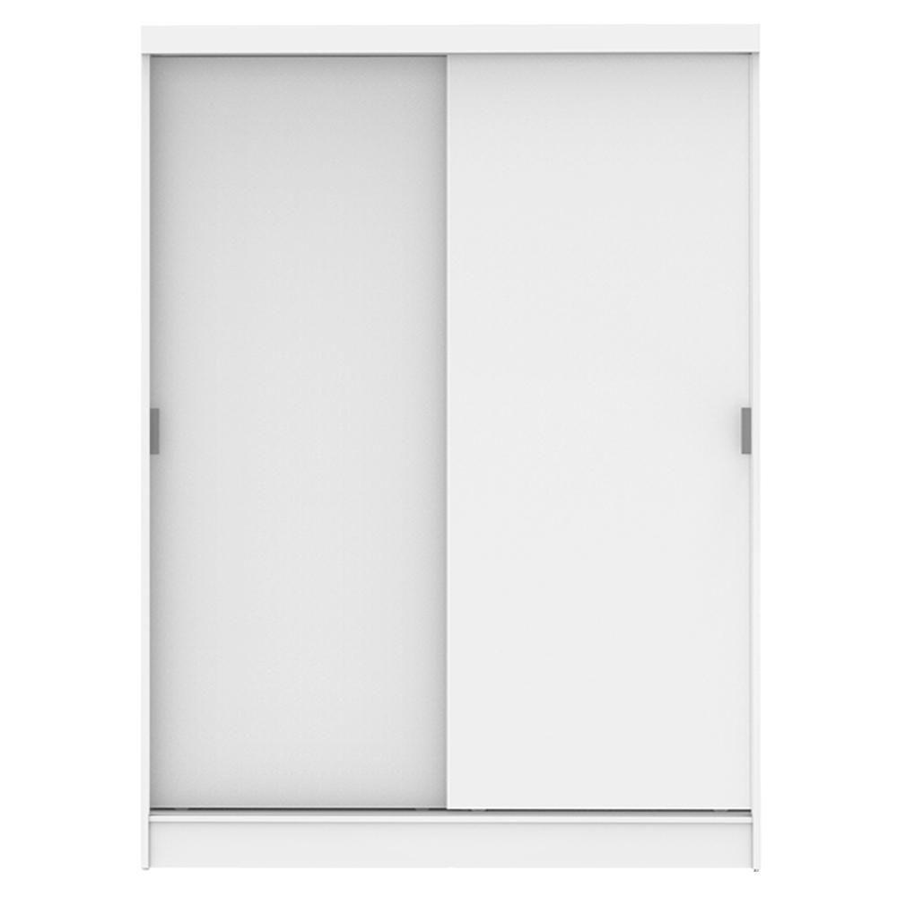 Guarda Roupa Luke Infantil 2 Portas de Correr Branco Madesa - 5