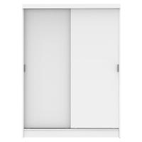 Guarda Roupa Luke Infantil 2 Portas de Correr Branco Madesa - 5