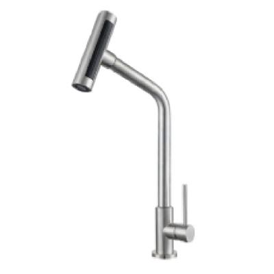 Torneira De Cozinha Para Mesa 4 Jatos Em Aço Inox Escovado - 774368 - Stoc