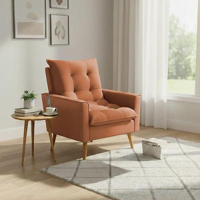 Poltrona Sala De Estar 92cm Design Vibrante E Estilo Que Ilumina Sua Sala Laranja Ester