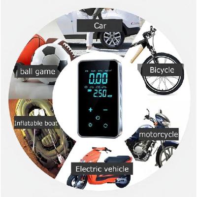Bomba De Ar Inteligente E Calibrador S/fio 150psi Tomate
