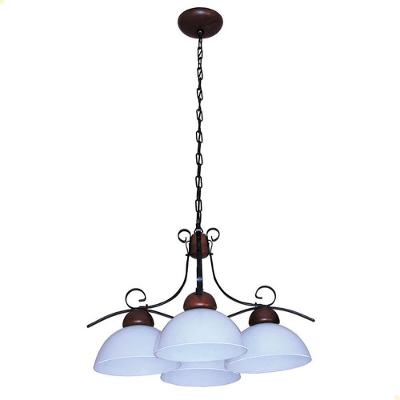 Lustre Muller Requint 4 Lâmpadas Envelhecido 8906e