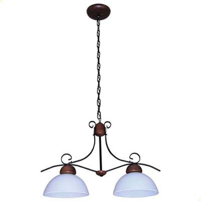 Lustre Muller Requint 2 Lâmpadas Envelhecido 8904e