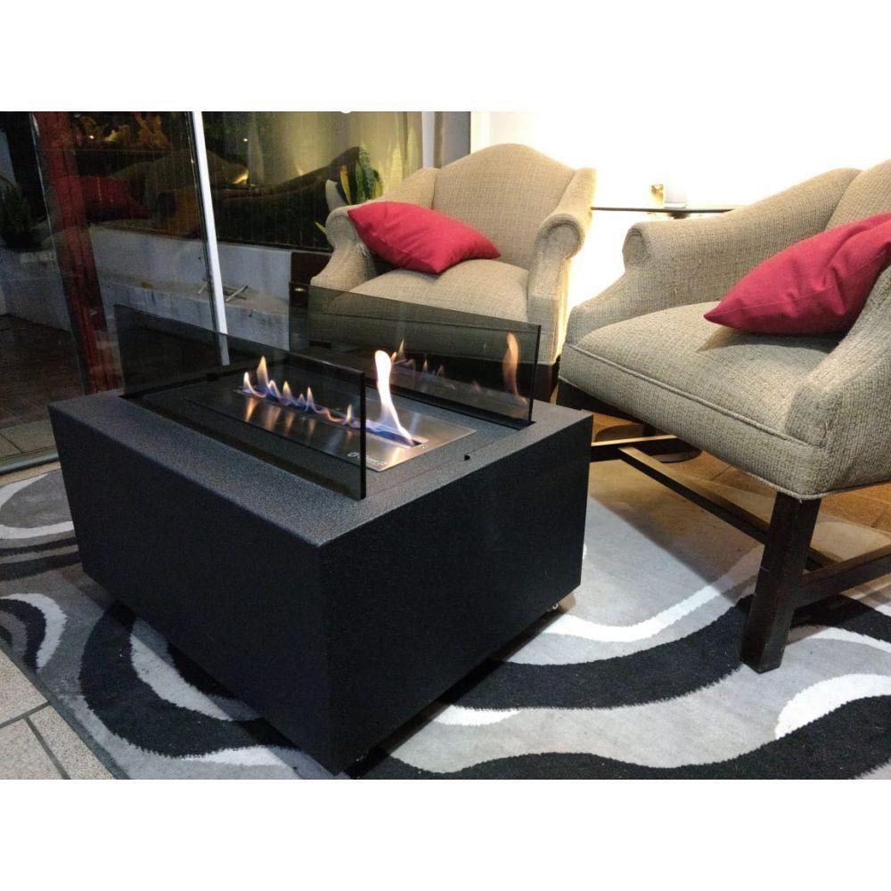 Lareira Ecológica a Álcool Mesa de Centro em Aço Classe A - 5