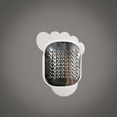 Lixa De Pe Removedor De Calo Ralador Aço Inox - Ideal Para Cuidar Da Saúde Dos Seus Pés
