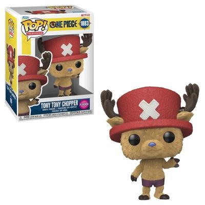 Boneco Funko Pop! One Piece Live Action - Chopper (flocked)