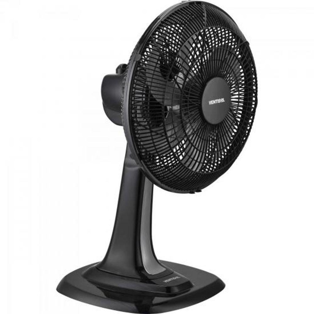 Ventilador De Mesa 30 Cm Com 6 Pas 220V Turbo 6 Preto/Cinza Ventisol - 3