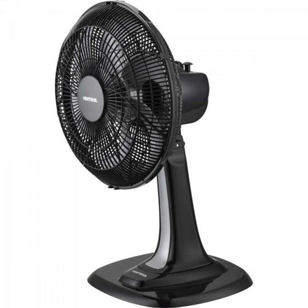 Ventilador De Mesa 30 Cm Com 6 Pas 220V Turbo 6 Preto/Cinza Ventisol - 4