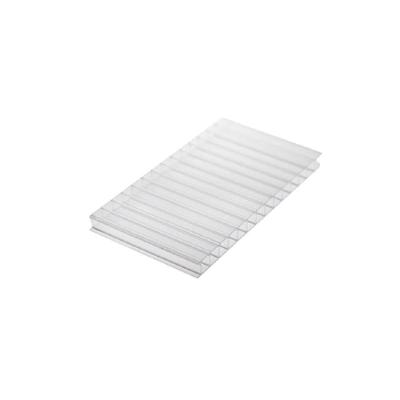 Chapa De Policarbonato Alveolar Cristal 6mm - 2,10m X 3,00m - Sabic