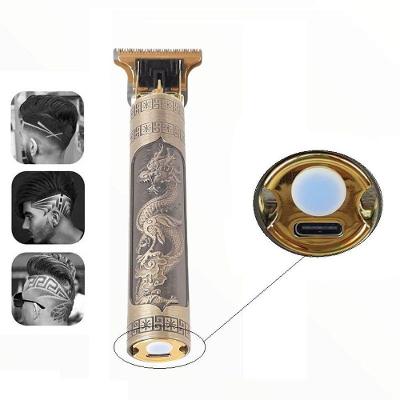 Maquina De Cortar Cabelo Dragão Usb Recarregavel - Ideal Para Levar A Qualquer Lugar.