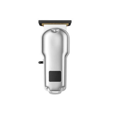 Máquina De Acabamento Profissional Jt-8671 Recarregável Usb-c Com Visor Led Corpo Em Metal