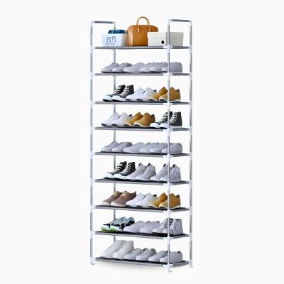 Sapateira Vertical Giga Com 9 Prateleiras Estrutura Em Aço – Organizador Para Até 27 Pares De Sapatos