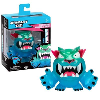 Boneco De Vinil Colecionável 9cm Mrbeast Lab - Pantera Hyper