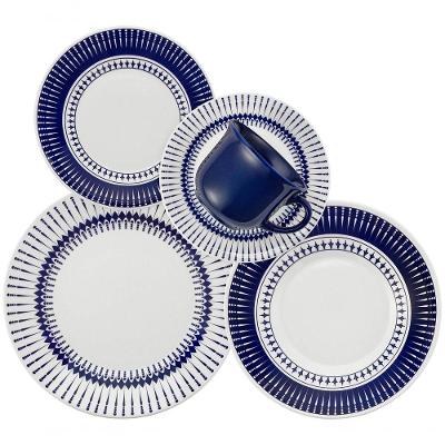 Jogo De Jantar Biona Colb 10 Peças Oxford Cerâmica