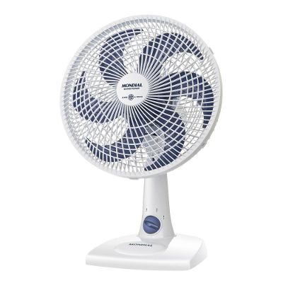 Ventilador de Mesa Mondial 60W 30cm 6 Pás 3 Velocidades Branco 220V