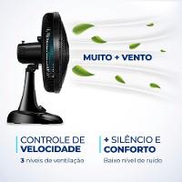 Ventilador De Mesa Mondial - 06 Pás - Vsp-40-ap Vent 40cm Vsp-40-ap 220v/60hz Super Power - 8