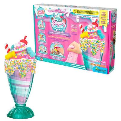 Kit Slime De Milkshake Slimy Sugary Crush Ice Cream - Creme