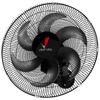 Ventilador De Parede Venti-delta Ventura 50cm Bivolt Preto Bivolt (110v E 220v)