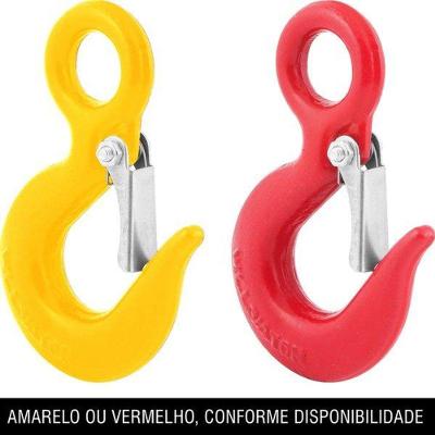 Gancho Olhal Fixo 1/4" 0,75T Com Trava Uso Leve - Vonder