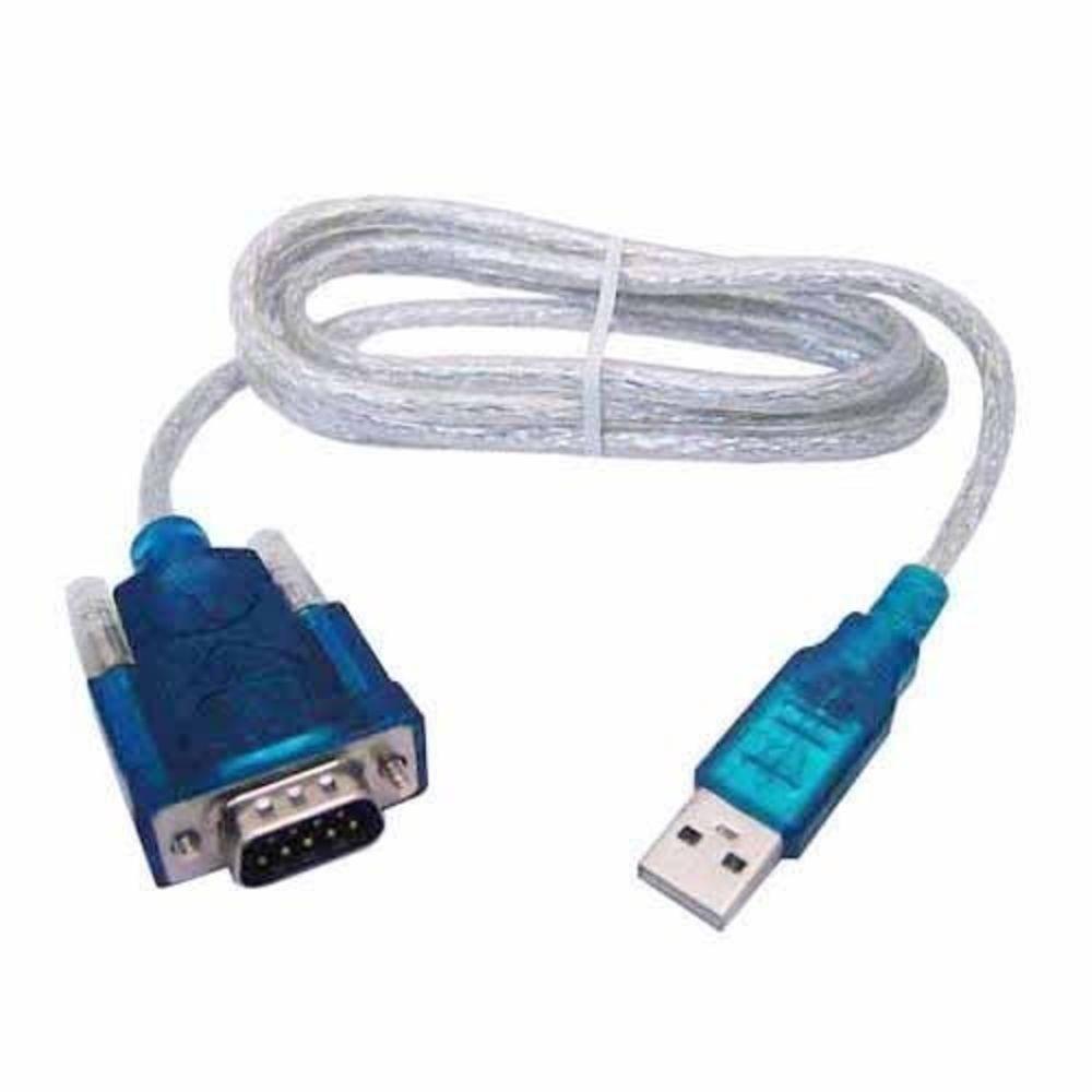 Adaptador Usb 2.0 Para Serial Conversor Rs232 Db9 9 Pinos - 1