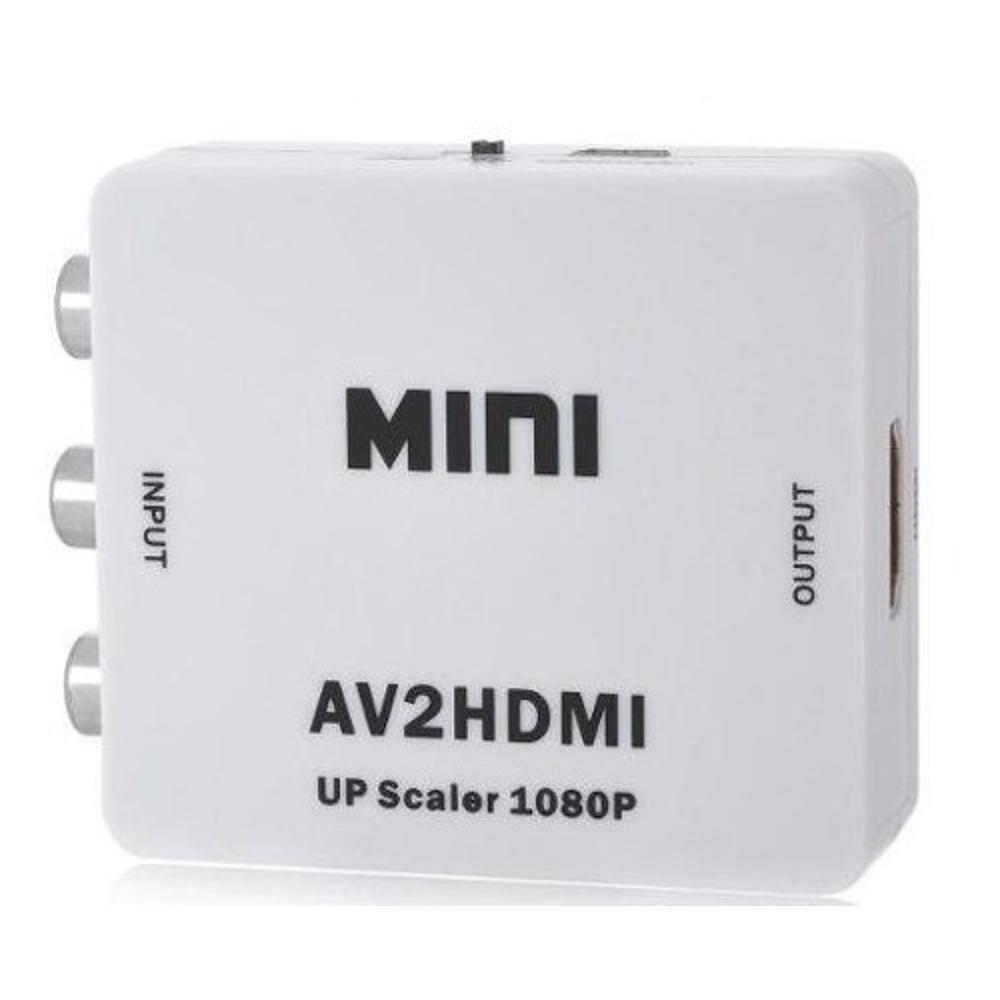 Adaptador Conversor de Rca Video Composto Av para Hdmi - Av2hdmi - 3