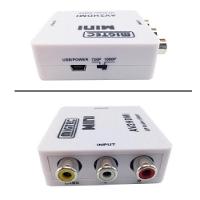 Adaptador Conversor de Rca Video Composto Av para Hdmi - Av2hdmi