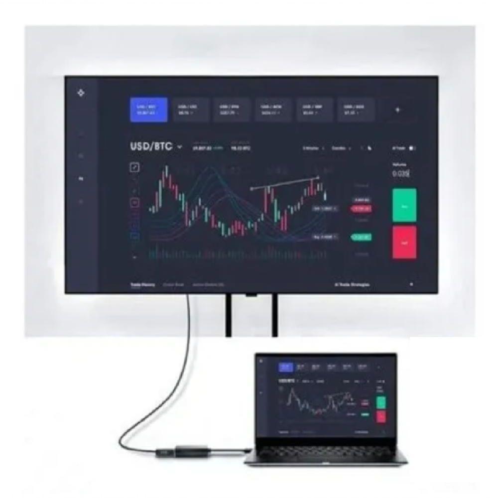 Adaptador Conversor Usb 3.0 X Hdmi Hd 1080p Para Pc Notebook - 3