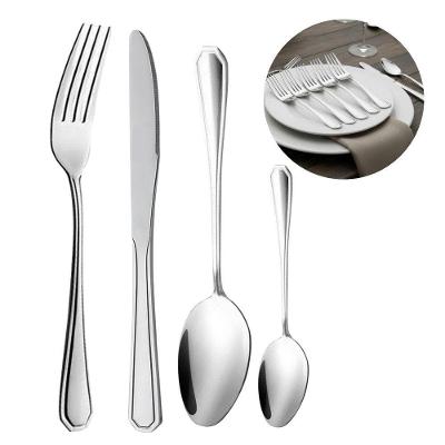 Faqueiro 24 Peças Para Sobremesa Garfo Colher Faca E Colher De Chá Inox Em Casa Tem