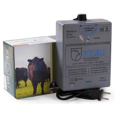 Eletrificador De Cercas Elétricas Para Pequenas Propriedades 2tt3 Bivolt - Zebu 1969-0 Bivolt