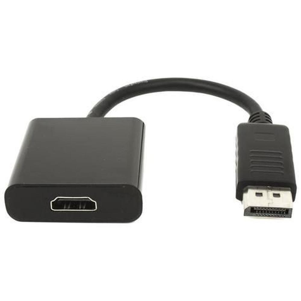 Cabo Adaptador Dp Displayport Conversor Vídeo P/Hdmi Fêmea - 1