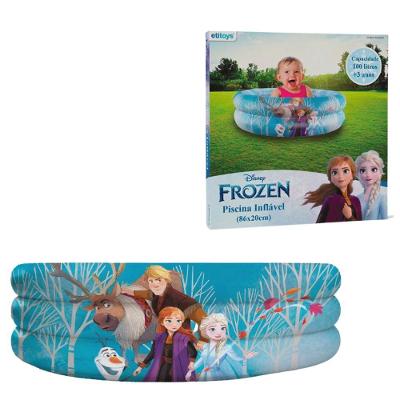 Piscina Inflável Frozen Caixa 100 Litros 86X20 Cm - Etitoys