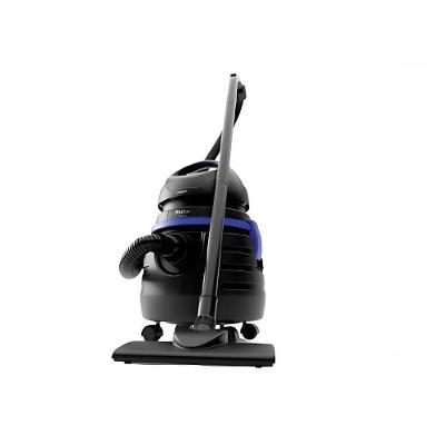 Aspirador de Pó e Água Philco Pas80 1500W 5L Pó 12.5L Água com Filtro Lavável Azul e Preto 110V