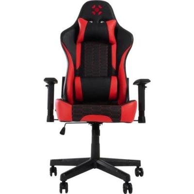Cadeira Gamer Cruiser em Revestimento Sintético com Encosto Reclinável Até 155º Preto, Vermelho