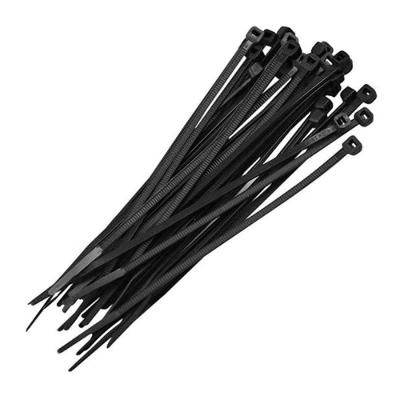 Abraçadeira de Nylon 4,5 X 30CM com 100 Unidades para Organizar Cabos Preto Western