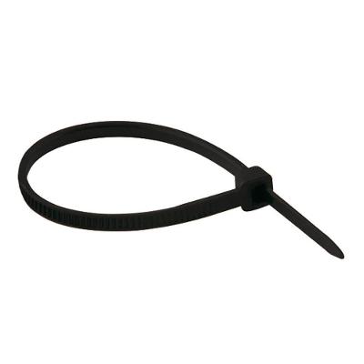 Abraçadeira de Nylon 3 e 6x30cm para Fixação de Cabos e Fios Resistente Preto NWT