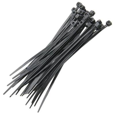 Abraçadeira de Nylon 7,5X40CM para Organizar Fios e Cabos com Alta Resistência Preta NWT