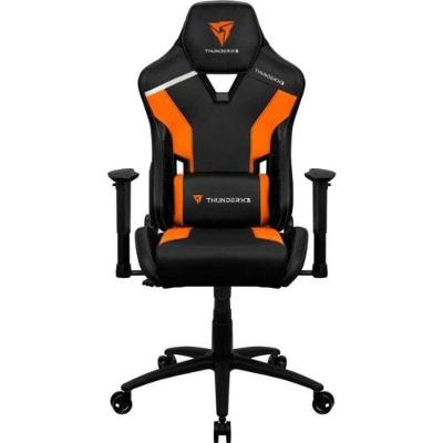 Cadeira Gamer TC3 Tiger Orange em Poliuretano com AIR Tech e Rotação 360 Graus Laranja