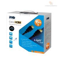 Cabo Hdmi Macho X Macho 19 Pinos 3D Imagem 4K 15M - 3