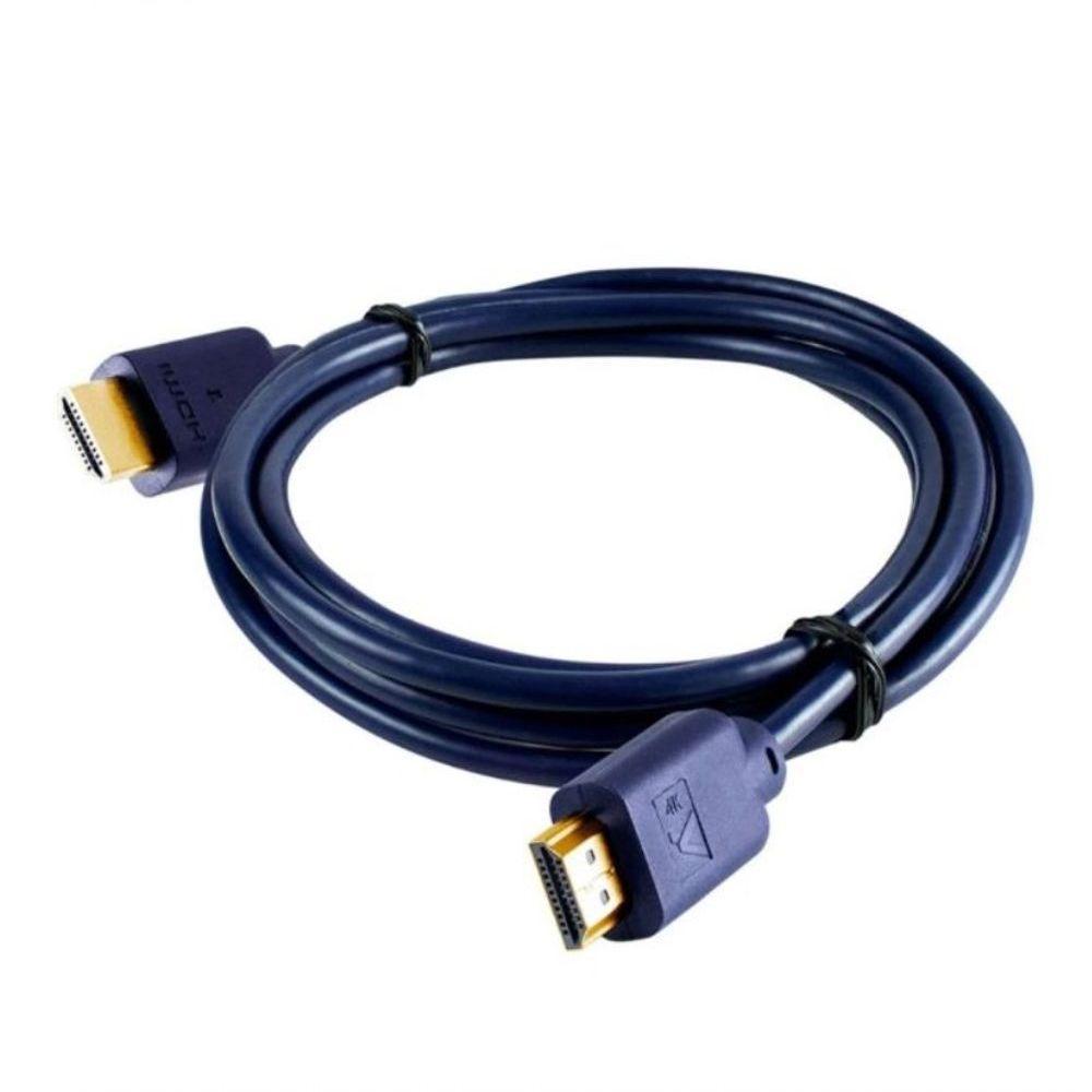 Cabo Hdmi Aquário 2.0 4k 3d 19 Pinos - 2 Metros 4k02 - 6