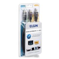 Cabo P2 Elgin 1,5M: Som Estéreo - 1